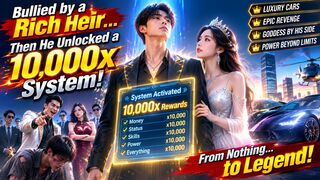 Bullied by a Rich Heir… Then He Unlocked a 10,000x System! 🔥