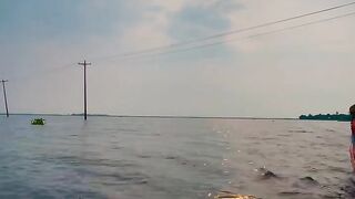 Calm River View or Peaceful Water Scene