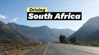 Through Winelands Of The Hex River Valley (N1) And Up The Hex River Pass