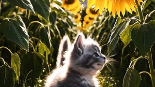 POV: Just a Tiny Kitten Having the Best Day Ever 🥹🐱🌸 3