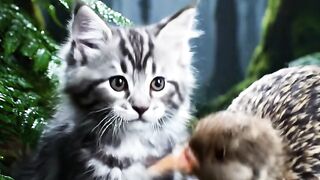 POV: Just a Tiny Kitten Having the Best Day Ever 🥹🐱🌸 4