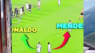 Chemistry Ronaldo & Mendes Saat Freekick 🤯⚽️