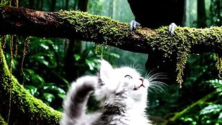 POV: Just a Tiny Kitten Having the Best Day Ever 🥹🐱🌸 9