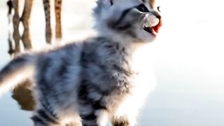 POV: Just a Tiny Kitten Having the Best Day Ever 🥹🐱🌸 10