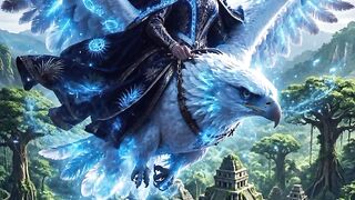 The Guardian Queen of the Ancient Temple | Fantasy Eagle Rider