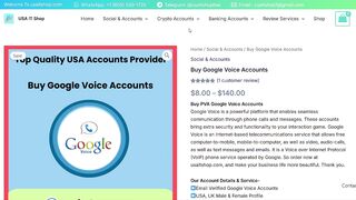 Top 10 Websites to Buy Google Voice Accounts