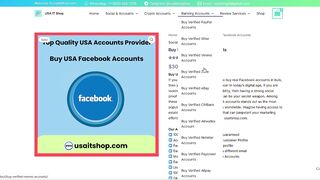 Buy USA Facebook Accounts