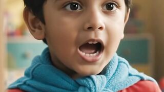 😂 এই ছোট্ট সুপারহিরোর পাওয়ার একটু কম মনে হচ্ছে!