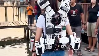 Just wait until you see this incredible futuristic robotic