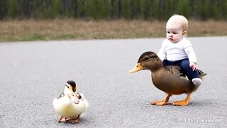 Baby Ride Duck
