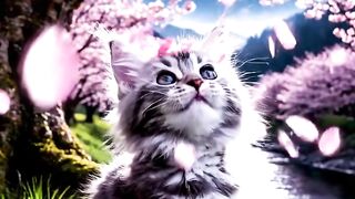 POV: Just a Tiny Kitten Having the Best Day Ever 🥹🐱🌸 21