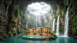 What’s Hidden at the Bottom of This Giant Sinkhole? 😱🏠