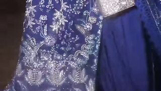 Beautiful Navy Blue Fancy Dress