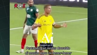 Ronaldo Ngamuk Lalu Keluar, Al-Nassr Malah Comeback dengan 10 Pemain! 😳🔥