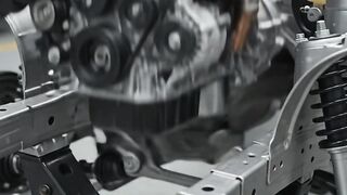 Making of range rover in factory