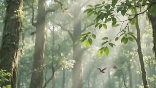 Hidden Waterfall Paradise 🌿💦 | Peaceful Nature Beauty