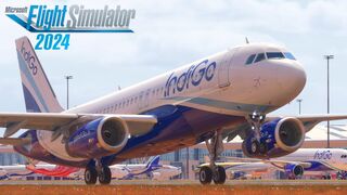 Full Flight Fenix A320 Indigo | Bengaluru ✈ Abu Dhabi | MSFS 2024