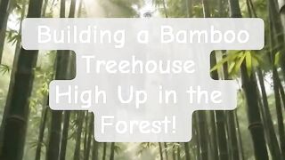 🌴 Building a Luxury Villa Above the Jungle Canopy! 🌿✨ | Asraf Vai 1 #shorts