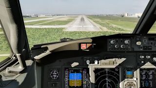 Boeing 738 Turkish Airlines Butter Landing Into Antalya | X-Plane12