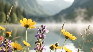 Title: 🌿 Magical Morning in Nature 🦌✨ | Peaceful 4K Nature Video