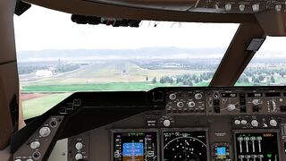 Atlas Air Boeing 748 Landing Into Bogotá | X-Plane12