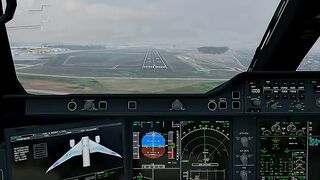 Turkish Airlines Airbus A350 Landing Into Panamá | X-Plane12