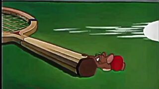 Tom Plays Tennis with Jerry! | Tom and Jerry Tennis Chumps Funny Match