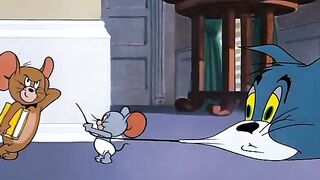 Jerry Teaches Nibbles How to Steal Cheese | Tom and Jerry Little School Mouse