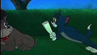 Tom vs Bulldog Spike Backyard Fight | Tom and Jerry Guard Dog Knockout