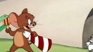 Nibbles Plays with Dynamite & Fireworks | Tom and Jerry 4th of July Chaos