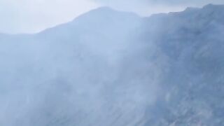 volcanic crater