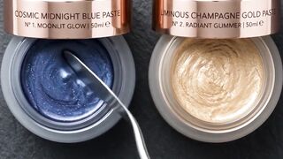 Midnight Blue & Gold Mixing ASMR | Starlight Gold Ep 28