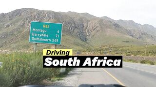 Scenic Drives: Driving Cogmanskloof Pass (R62) To The Historic Montagu