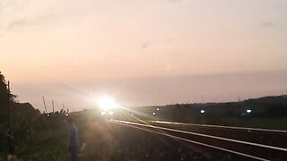 sunsite with train