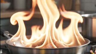 Giant Hand Saves Tiny Villagers From a Deadly Kitchen Fire 🔥🖐️ | #MiniRescue