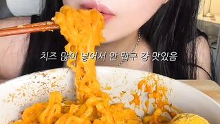 Spicy spicy mokbang