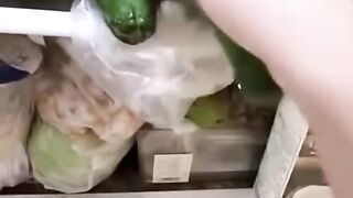 Hilarious Moments Bringing Cucumbers to the Fridge 🤣