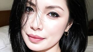 Short black hair