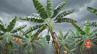 Alor banana cultivation ends in storm ##