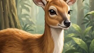 A charming Peulandok, the mousedeer from Acehnese folklore.