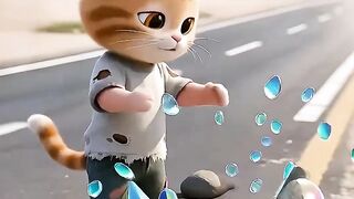 Funny baby cartoon