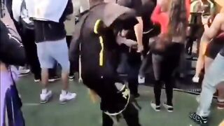 When the mosh pit gets completely out of hand 🎶💥