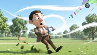 Bean vs. The Runaway Kite! 🪁😂 | Hilarious 3D Cartoon