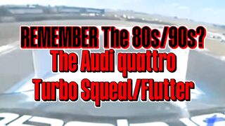 Nostalgia: The 1980s And 90s Audi quattro's Turbo Flutter On The Track And In Group B Rallies