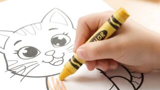 Kids Learning to colour