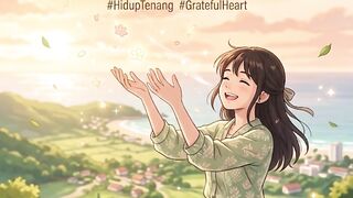 Bersyukur membuat hidup terasa lebih ringan