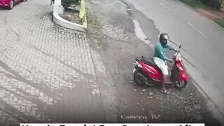 Bus and  human
