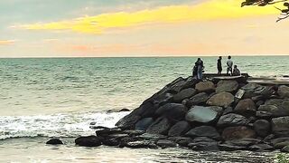 pemandangan pantai