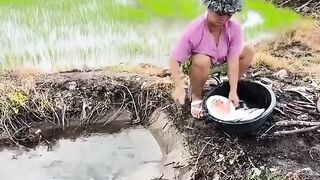 Fastest Way to Wash Dishes 😂 | Village Life Hack*