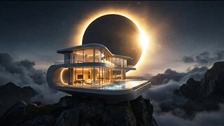 This Luxury Mansion Was Built Under a Giant Solar Eclipse 🌑🏠